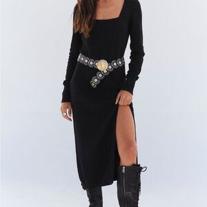 Free People Tanya Sweater Maxi Dress